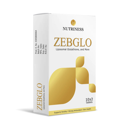 Zebglo Tablets - Glutathione with Grape Seed for Glowing Skin!